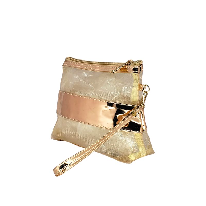 MISSI BEAUTY - Cosmetiquero Gasa Dorado