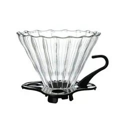 OEM - Dripper Vidrio Con Soporte Cafetera Hario 2 Tazas