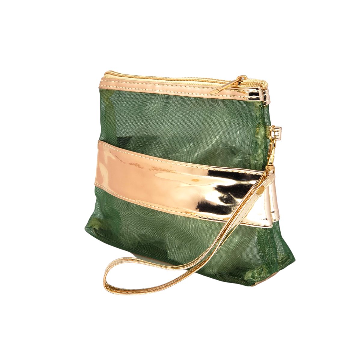 MISSI BEAUTY - Cosmetiquero Gasa Verde