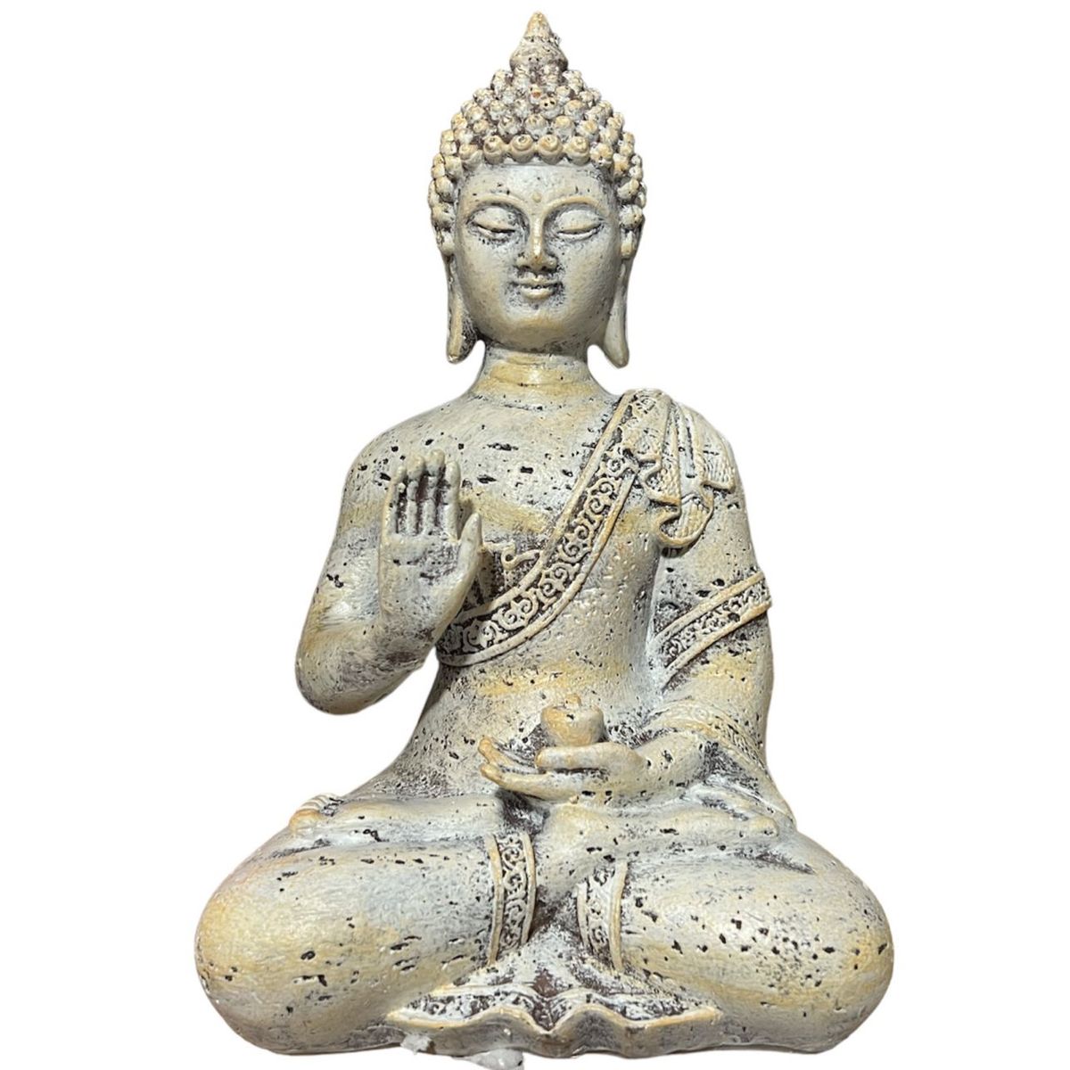 GENERICO - Buda Meditación Buda Meditando Figura Decorativa Adorno B