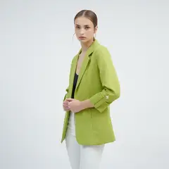 GUINDA - Blazer con Botones en Manga 34 Suki
