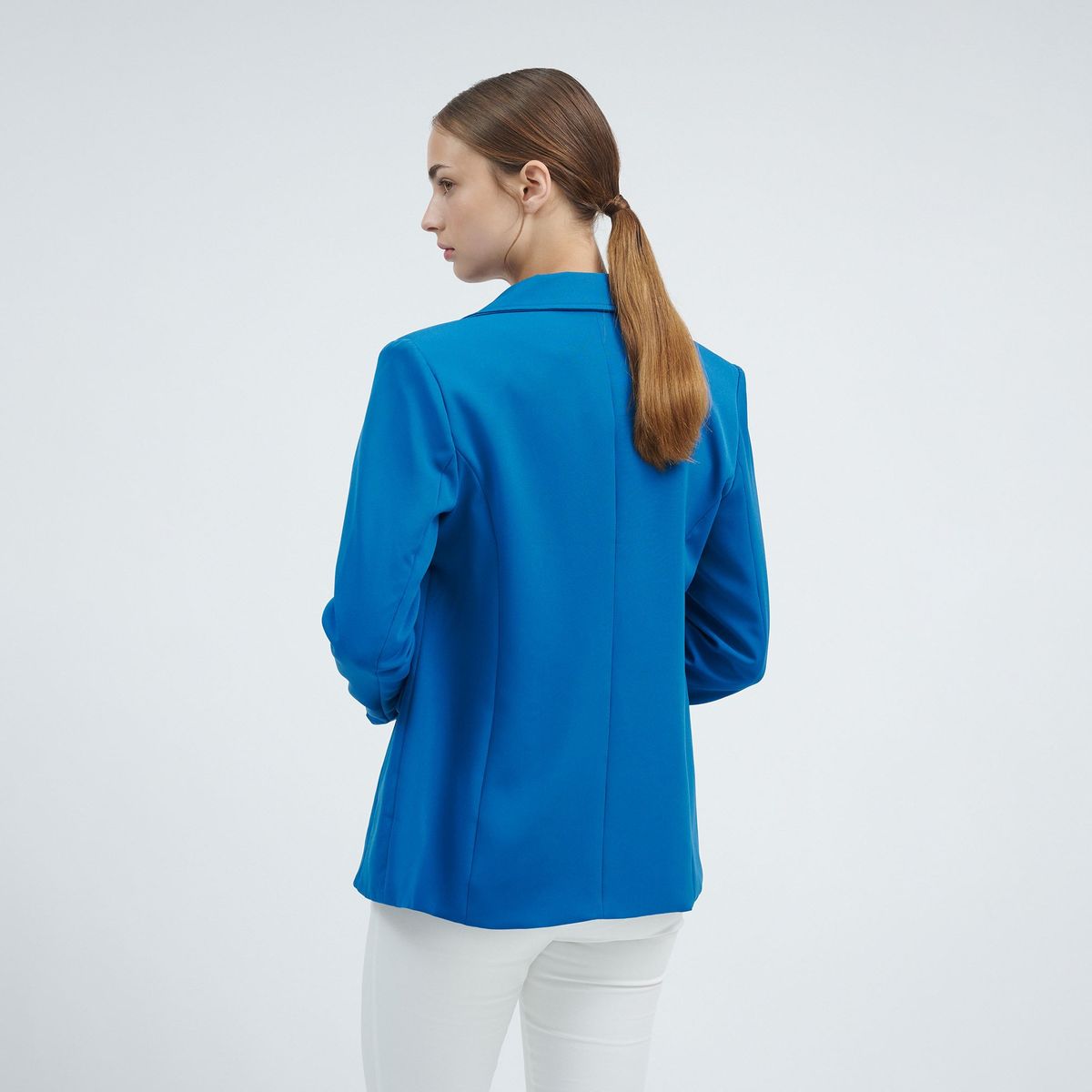 GUINDA - Blazer con Botones decorativos Kanek - GUINDA