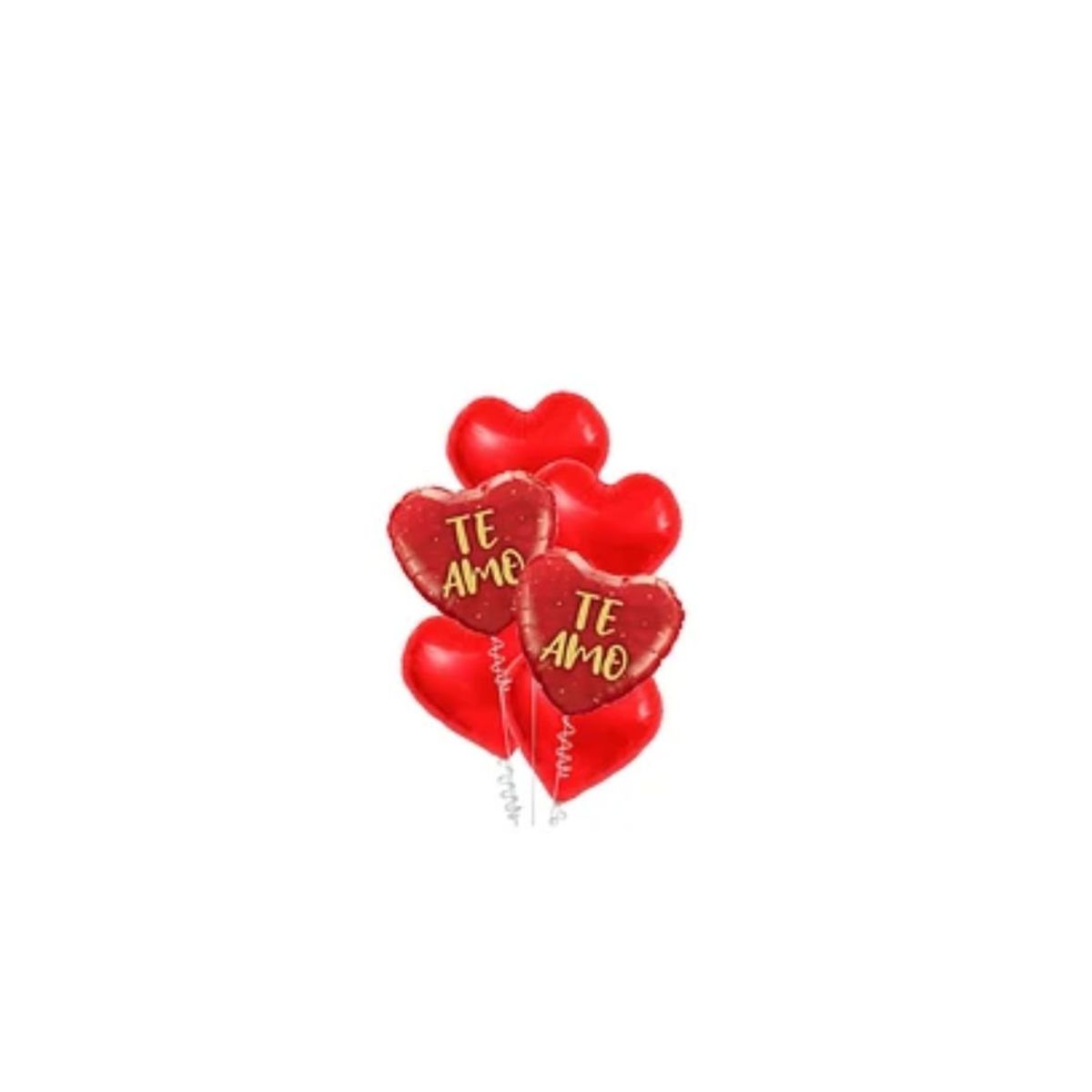 GENERICO - Set De Globos Te Amo 6pcs