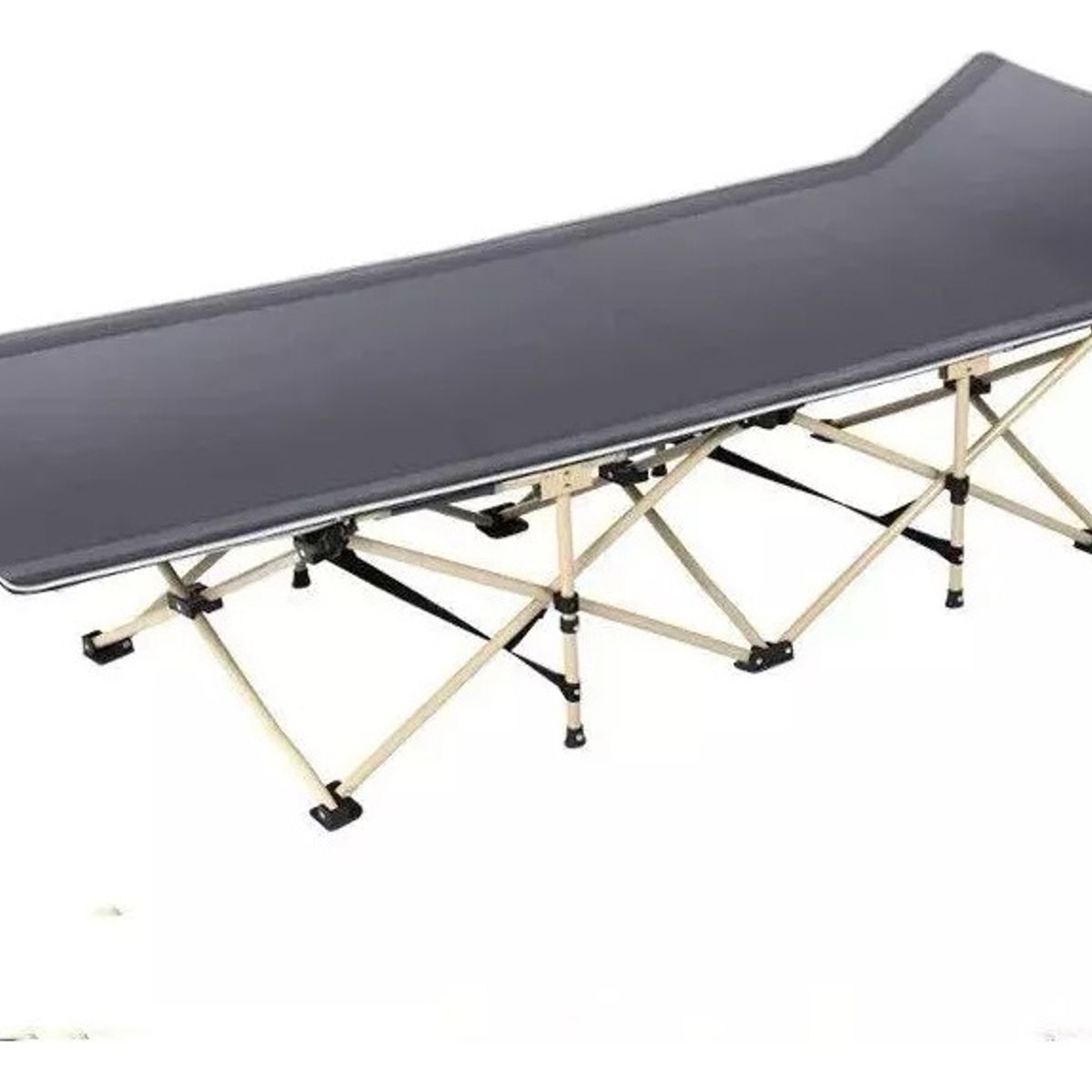 GENERICO - Catre De Campaña Cama Camping Plegable + Envio Gratis