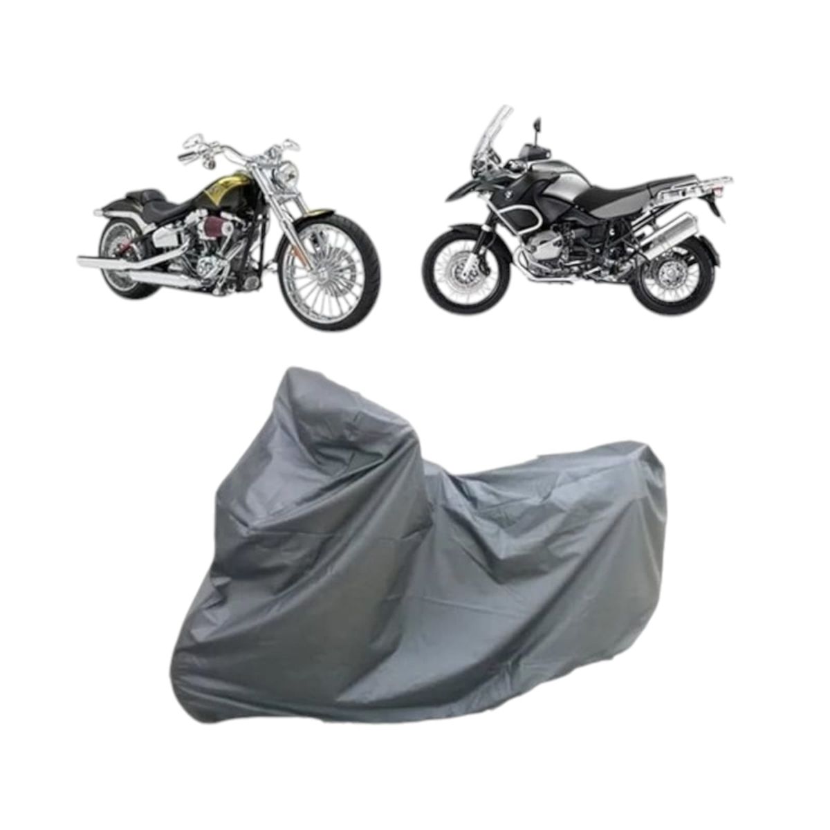GENERICO - Funda Cubre Moto Impermeable Cobertor Moto