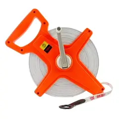 OEM - Huincha Cinta Metrica 100 Metros Para Medir Con Manilla