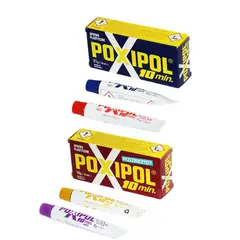 GENERICO - Poxipol Pack de 2 x14ml Soldadura Plástica en 10 minutos 21gr
