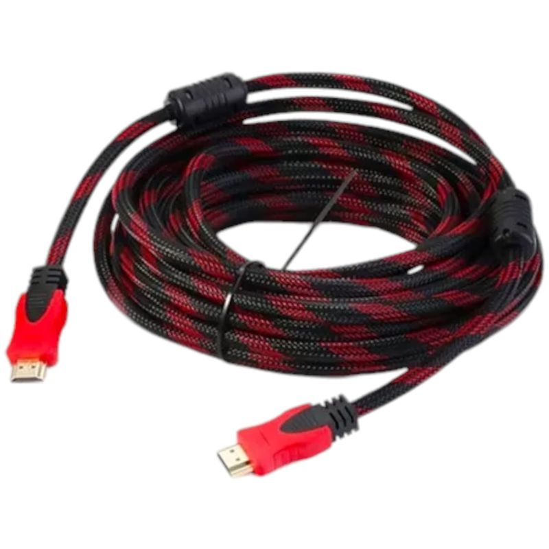 GENERICO - Cable Hdmi 4k Protegido Reforzado 10 Metros Full Hd