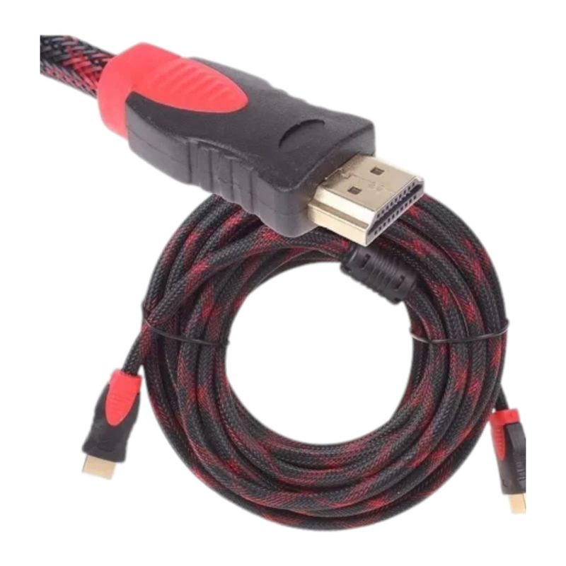 GENERICO - Cable Hdmi 4k Protegido Reforzado 5 Metros Full Hd