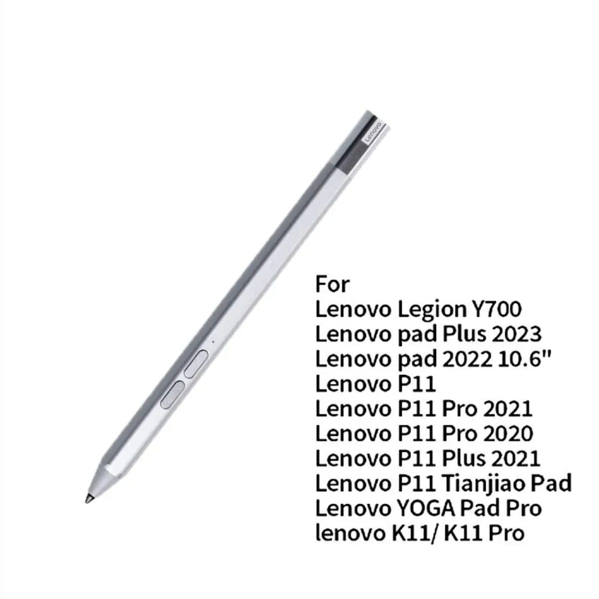 GENERICO - Lápiz Precision Pen 2 compatible con Lenovo Tab P11/ Yoga Tab 13 Gris