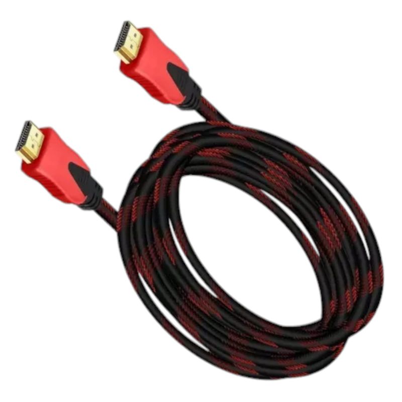 GENERICO - Cable Conexión Hdmi 3m Mallado / 3 Metros Full Hd