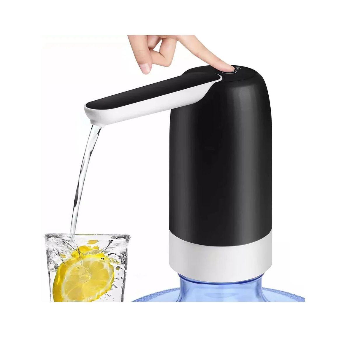 GENERICO - Dispensador De Agua Automático - Carga USB Negro