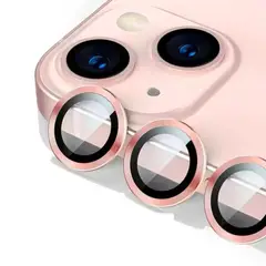 GENERICO - Lámina Vidrio Premium Camara Para iPhone 14-14Plus Rosado