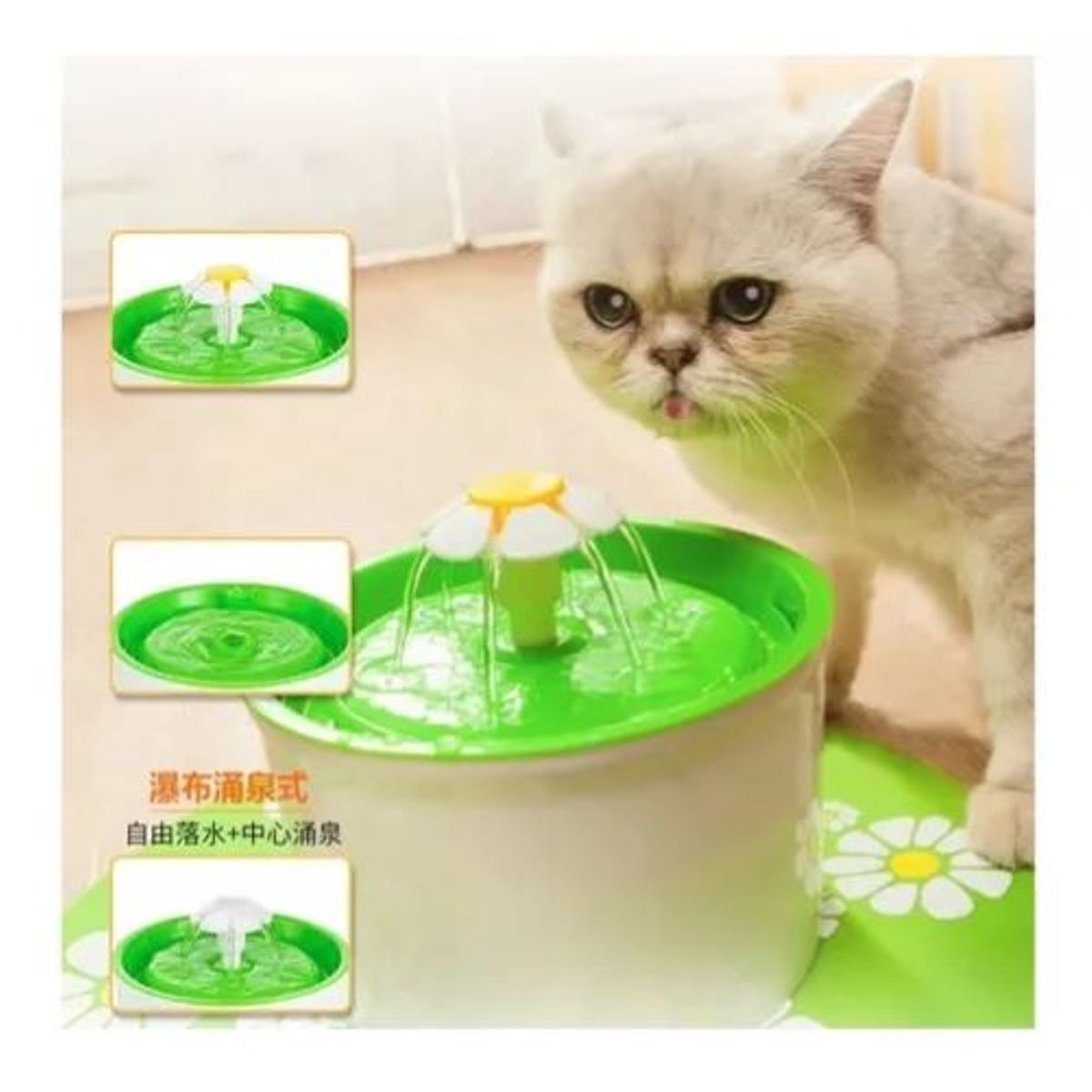 GENERICO - Bebedero para  gatos y perros 1.6lts