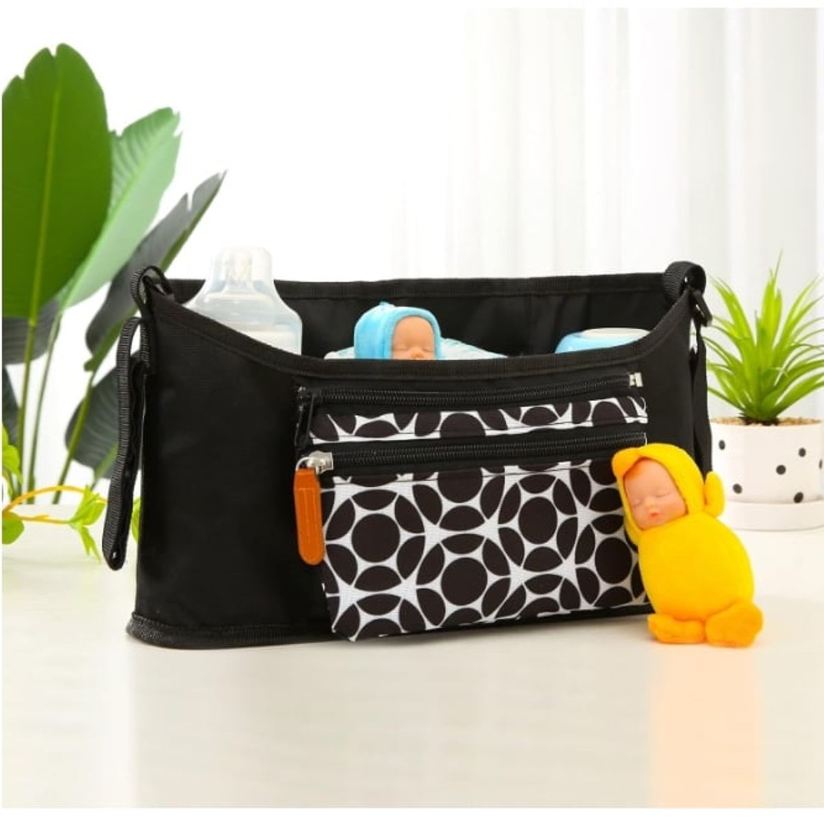 LA PEQUETERIA - Bolso organizador coche de bebé