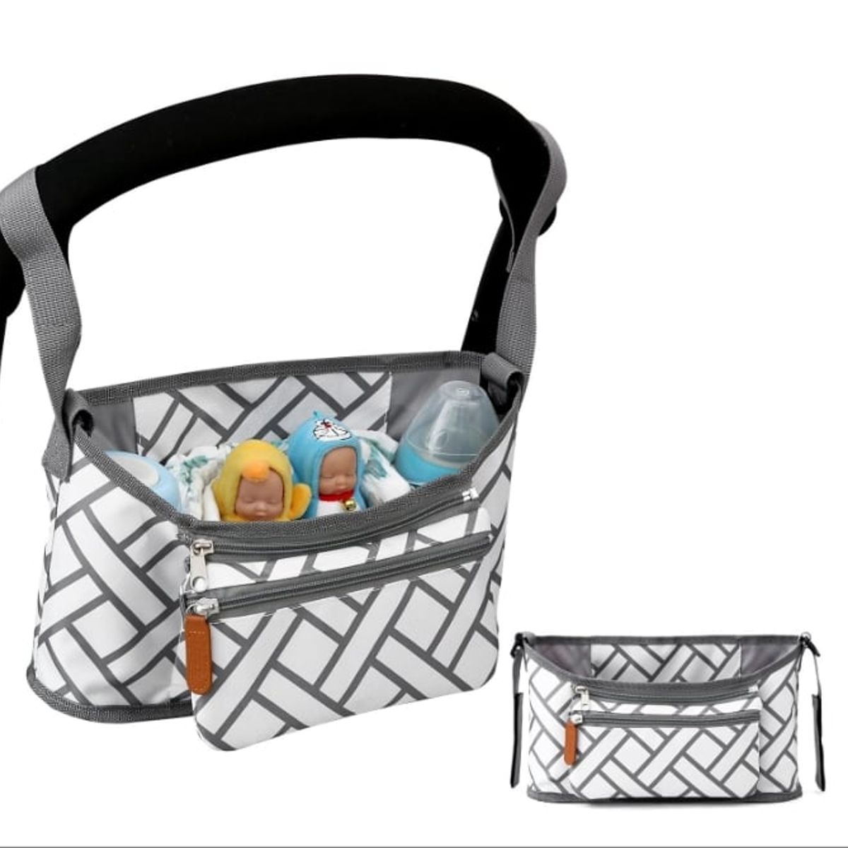 LA PEQUETERIA - Bolso organizador coche de bebé