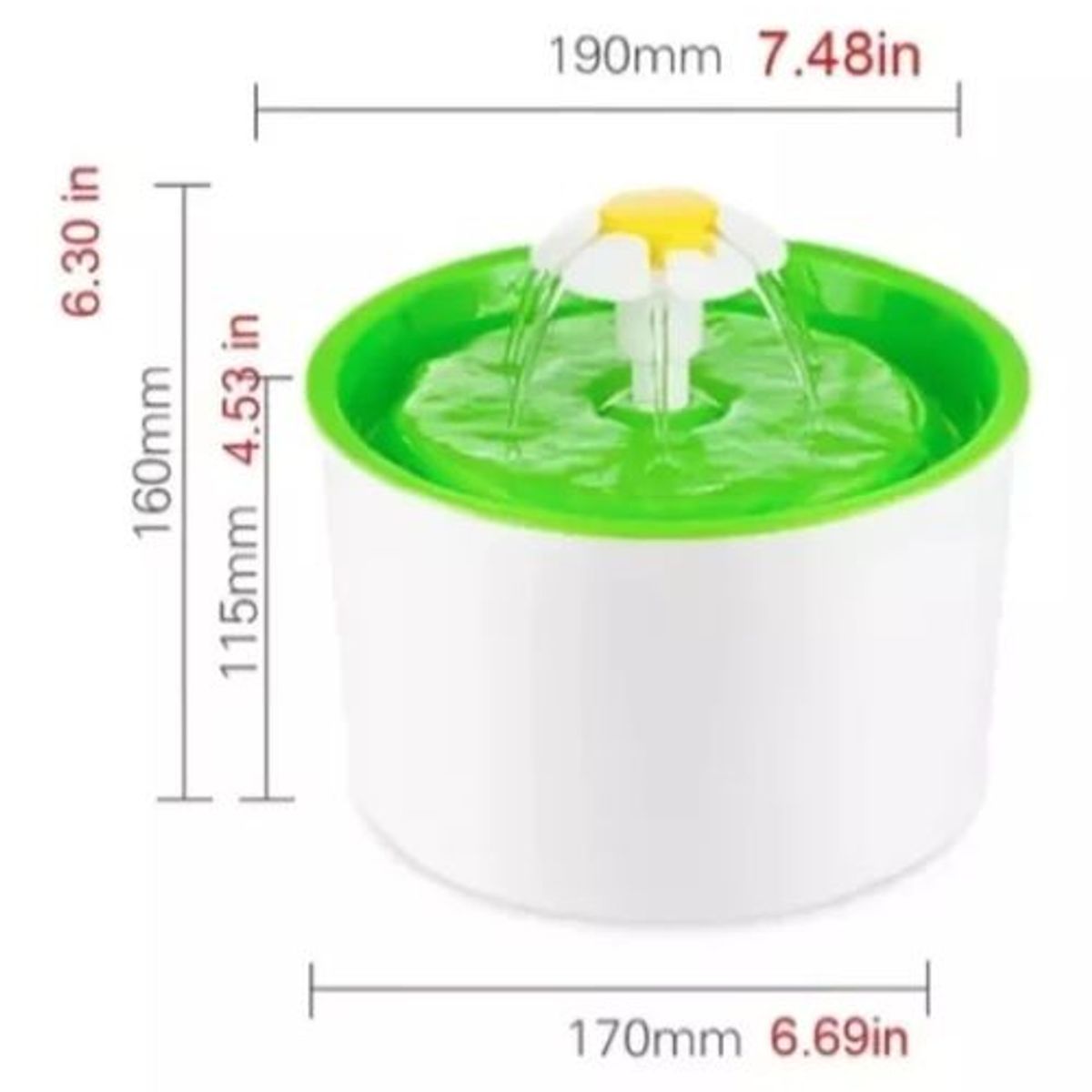 GENERICO - Bebedero para mascotas 16lts