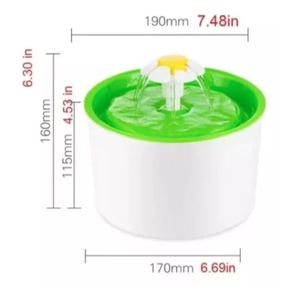 GENERICO - Bebedero para mascotas 16lts