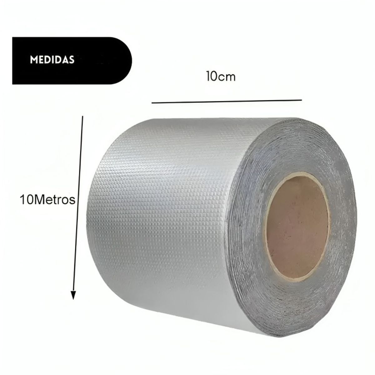 OEM - Cinta Sellador Butilo Techo Gotera Impermeable 10cmx10mtrs