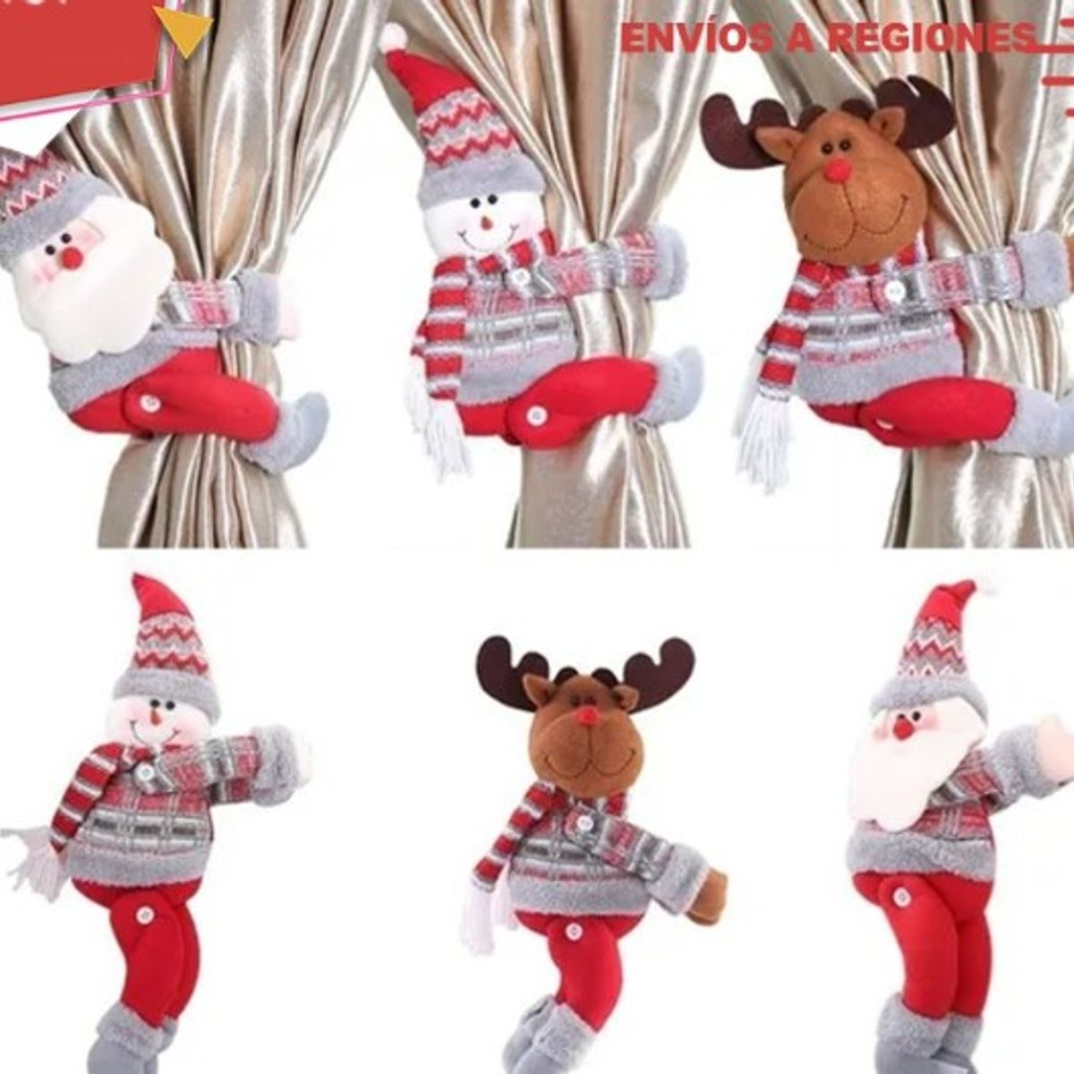 GENERICO - Toma Cortina Navideño Surtido Navidad