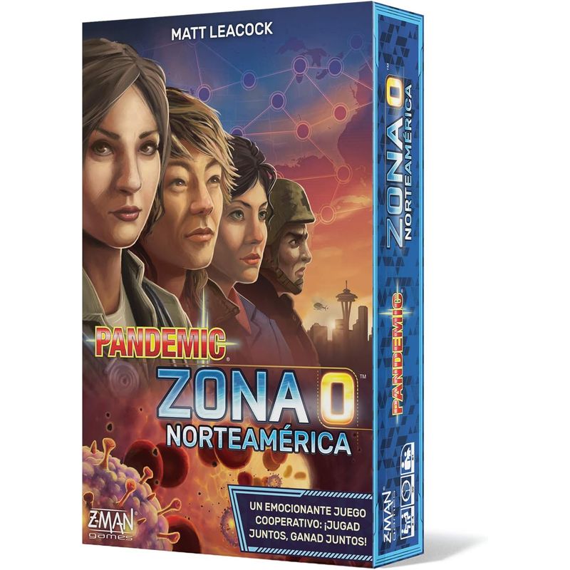 Z MAN GAMES - Pandemic: Zona 0 Norteamérica - Español