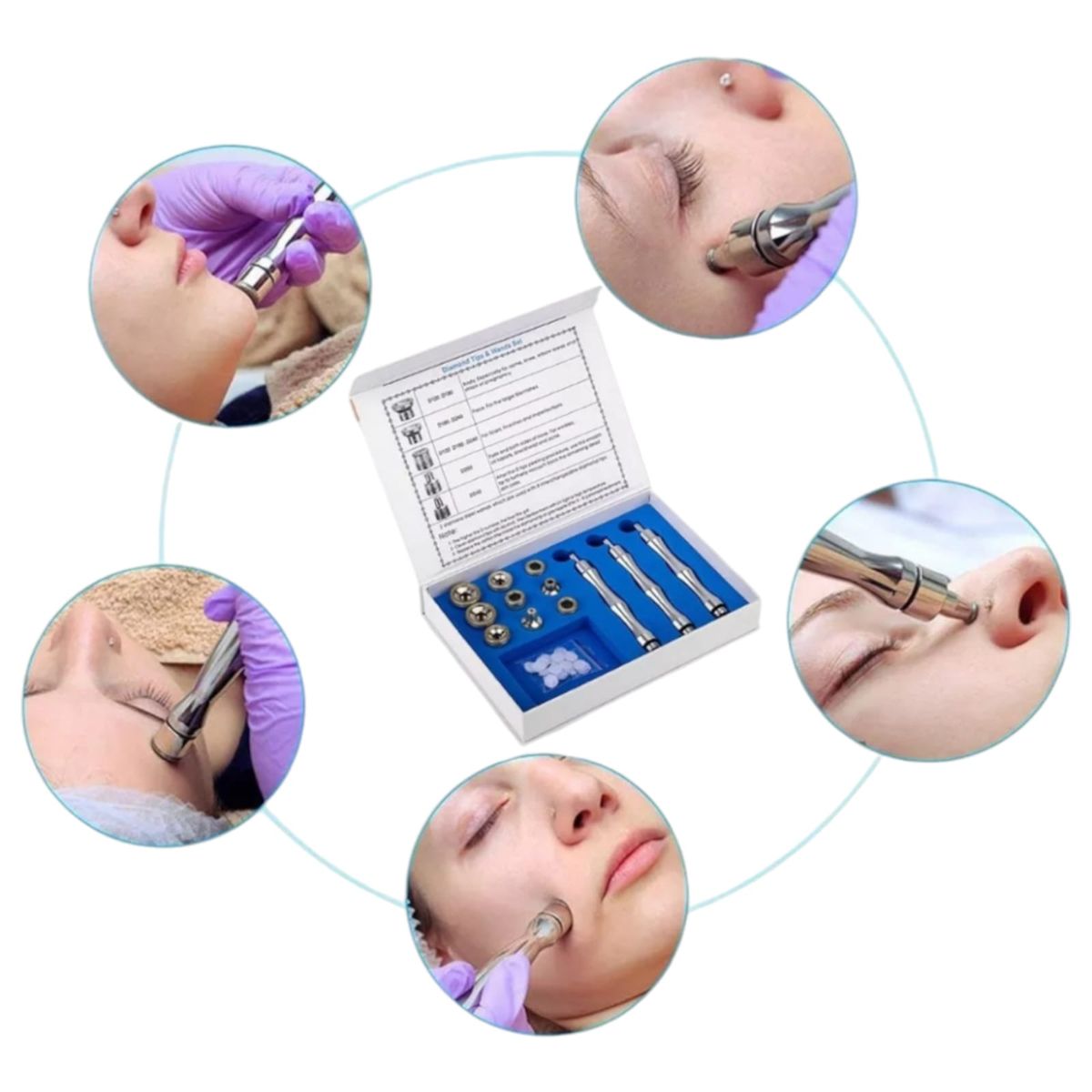 GENERICO - Repuestos Cabezales Dermoabrasión Puntas Diamante Diamond