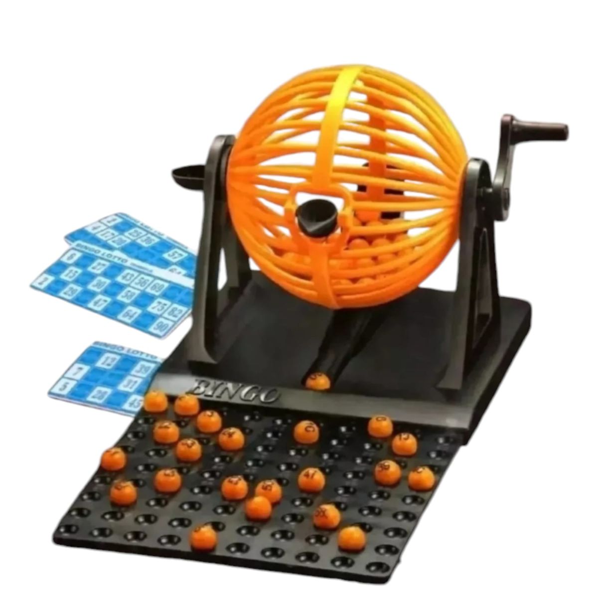 GENERICO - Bingo Lotto Tombola 12 Cartones 90 Numeros Bingo Familiar