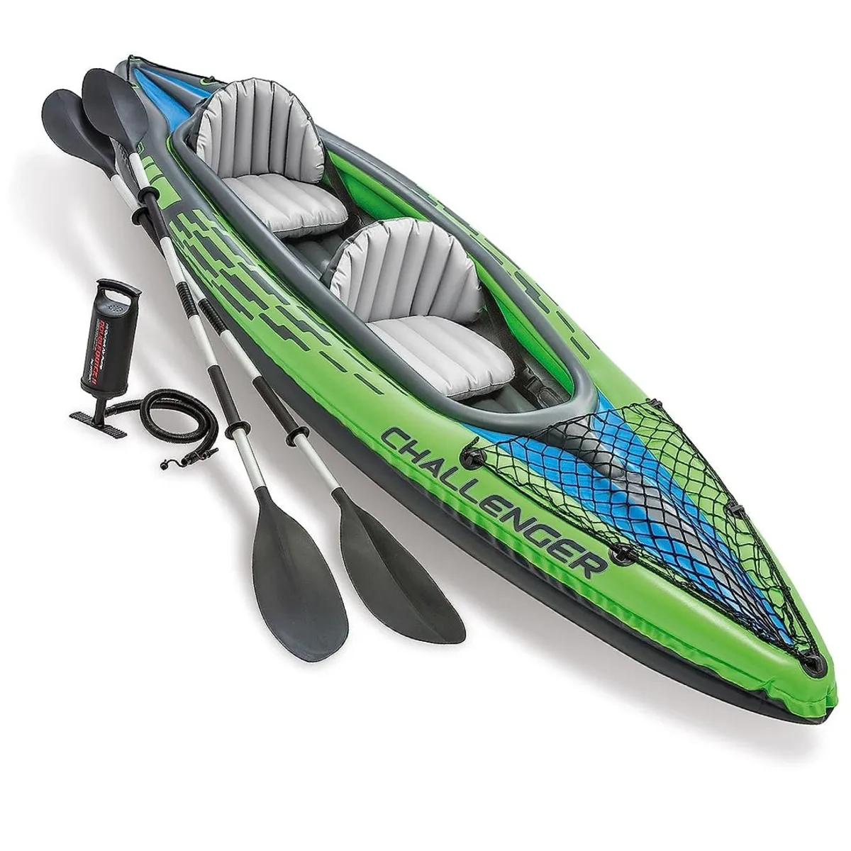 INTEX - Kayak Inflable INTEX Challenger K2 para 2 Personas
