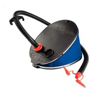 Inflador de Pie con 3 Boquillas 30 cm