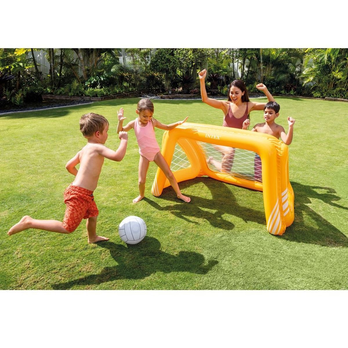 INTEX - Juego Inflable Waterpolo INTEX para Piscina o Jardín
