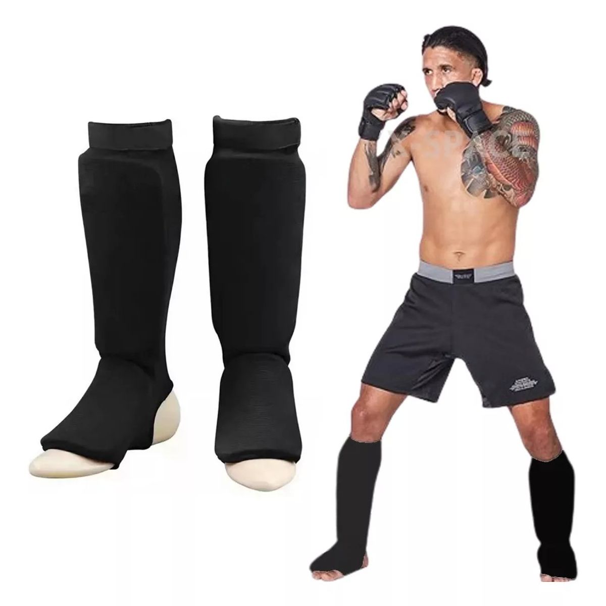 KUANGYE - Artes Marciales Espinilleras Mma Espinilleras Kick Boxing M