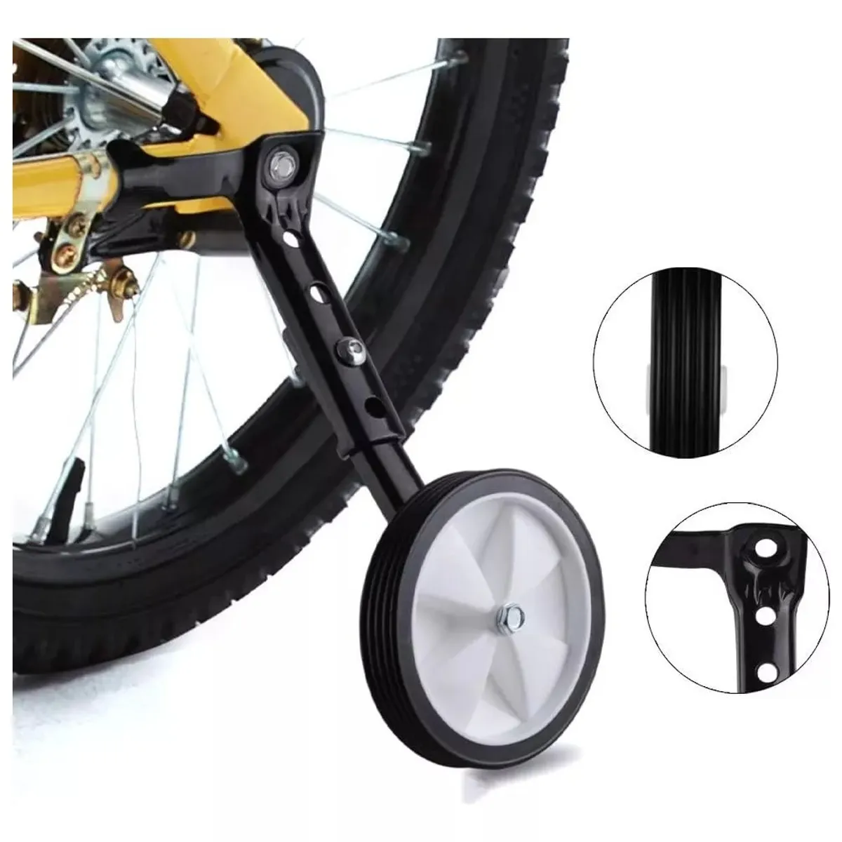 KUANGYE - Ruedas de Apoyo Estabilizador para Bicicleta de Niño 18-24