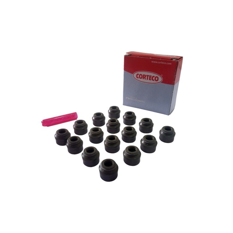 GENERICO - 16 Retenes Valvula Dodge Nitro Jeep Cherokee Wrangler 2.8
