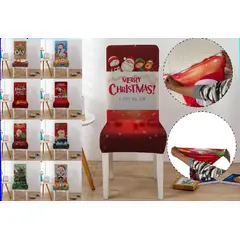 GENERICO - Set De 6 Fundas De Silla De Navidad