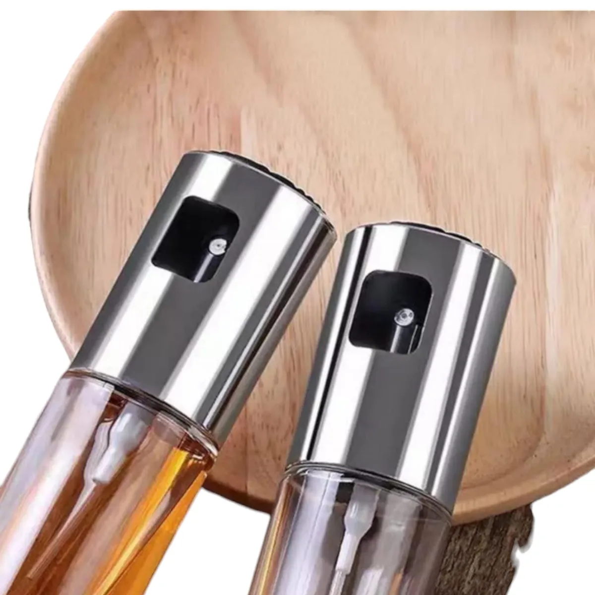 GENERICO - Rociador De Aceite Spray Vinagre Pulverizador Pack De 3