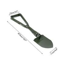 Pala Portátil Plegable Camping Jardín