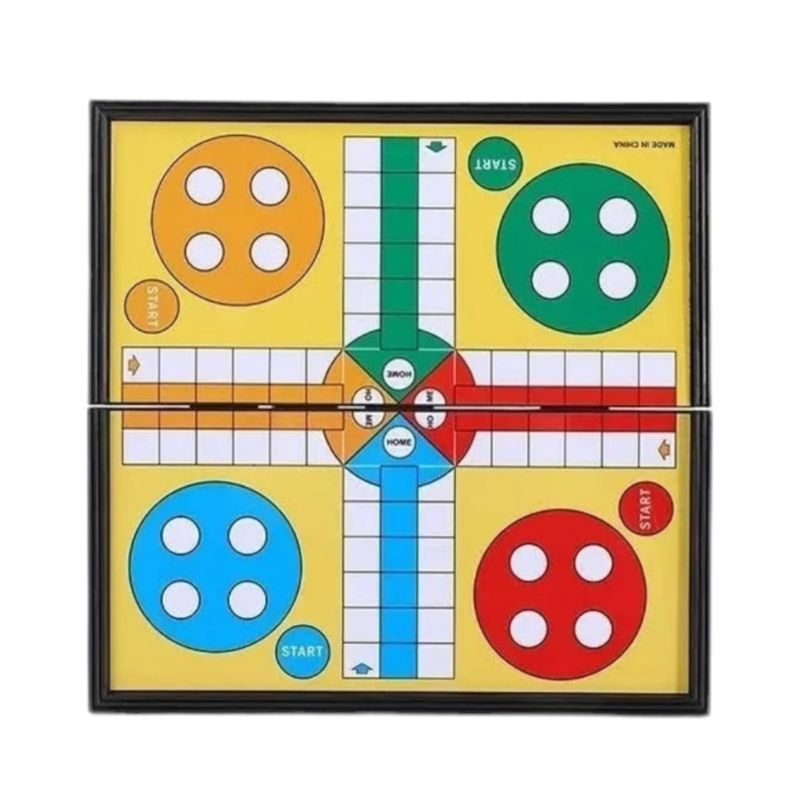 GENERICO - Juego De Mesa Ludo Magnético Mediano 24x24