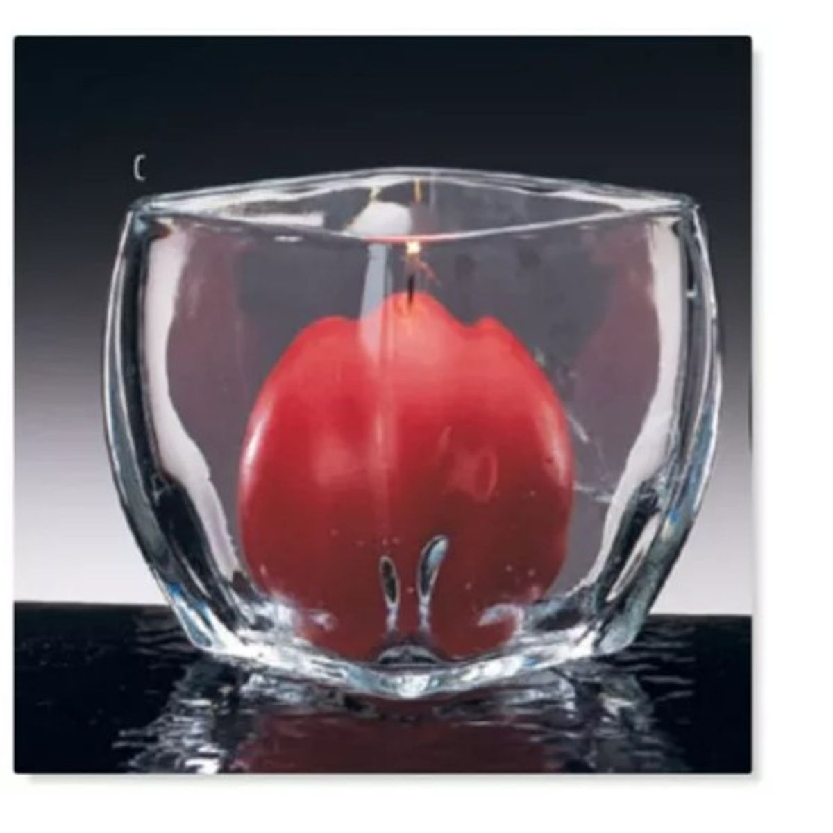 LIBBEY - SET X2 VOTIVO CUADRADO GRANDE 710 ML LIBBEY