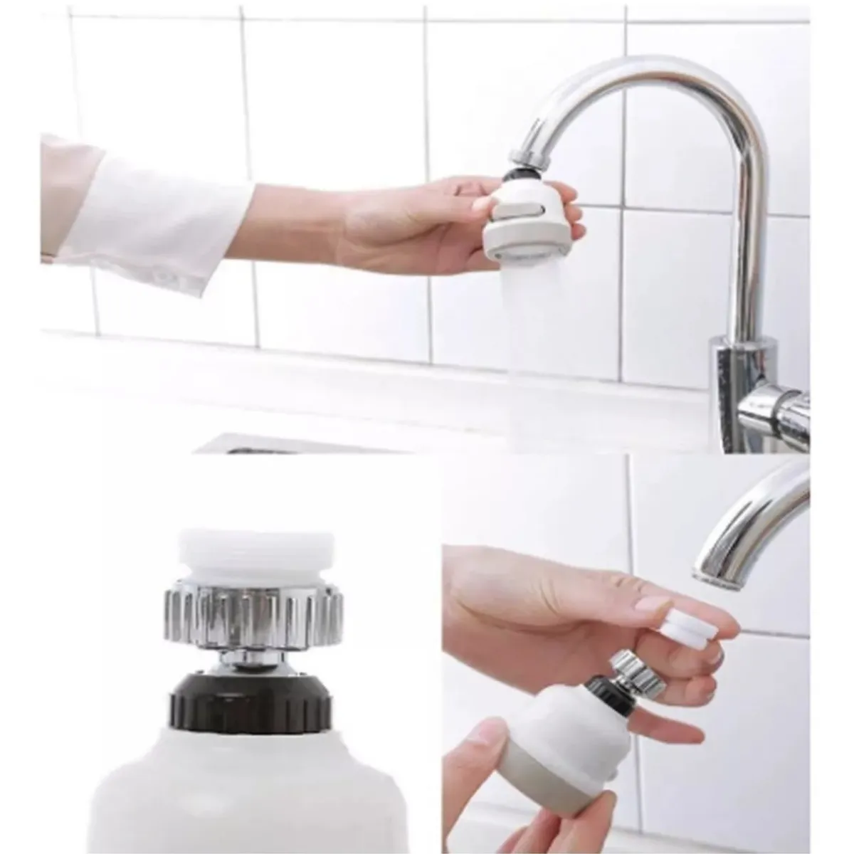 Adaptador Lavaplatos Cabezal Llave Lavaplatos Universal, marca GENERICO - Foto 2