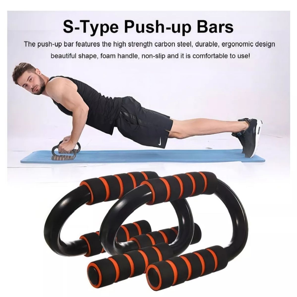 GENERICO - Soporte Para Flexiones Brazos Pecho Push Up Bar