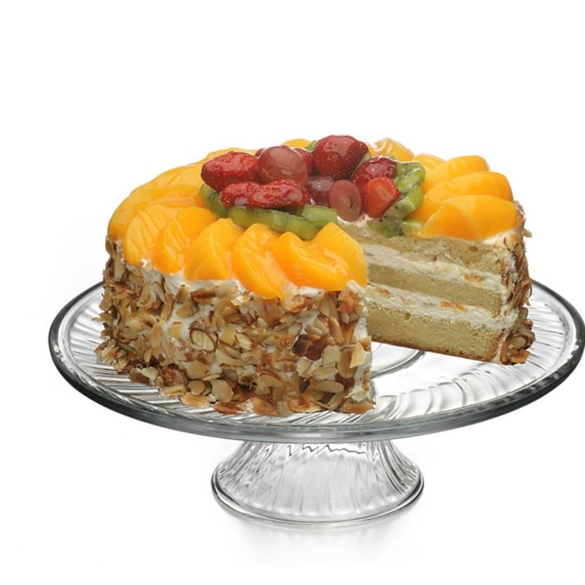 LIBBEY - PLATO POSTRE CON PIE 31cm