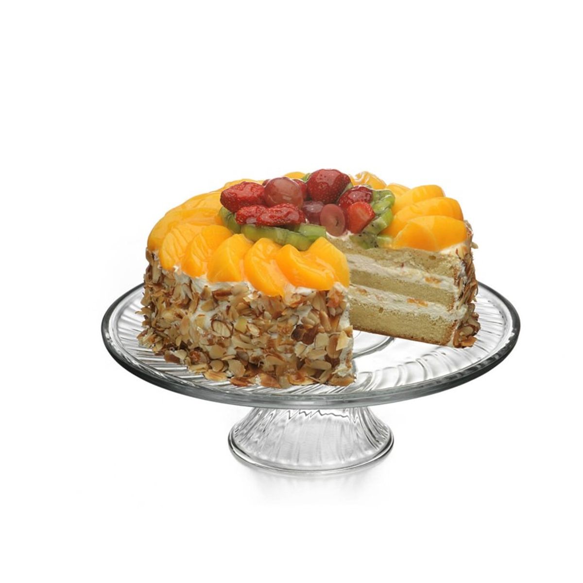 LIBBEY - PLATO POSTRE CON PIE 31cm