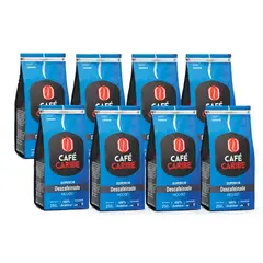 CAFE CARIBE - X8 Café Molido Descafeinado Origen Colombia - 2 kilos - Cafe - Genérica (recomendada).