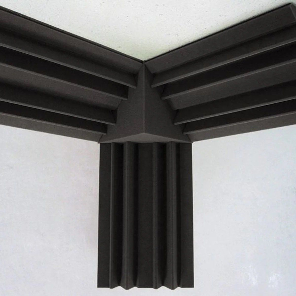 TROPIKA - Pack X2 Panel Acústico Cubo Atrapa Bajos AutoAdhesivo Negro