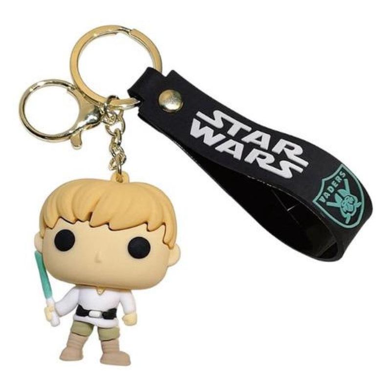 GENERICO - Llavero Xl Luke Skywalker Star Wars - Blanco