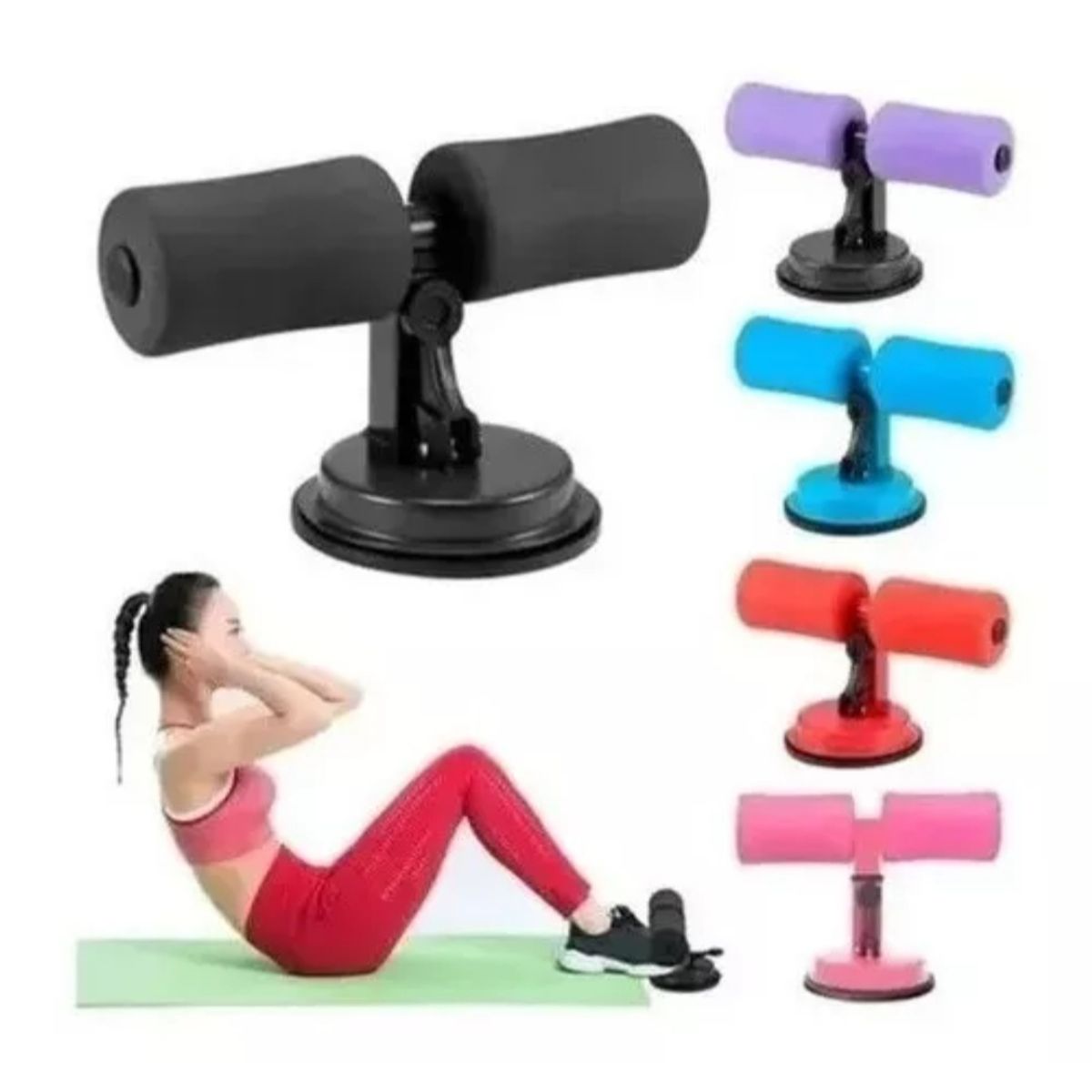 GENERICO - Maquina Abdominales Portatil Con Ventosa