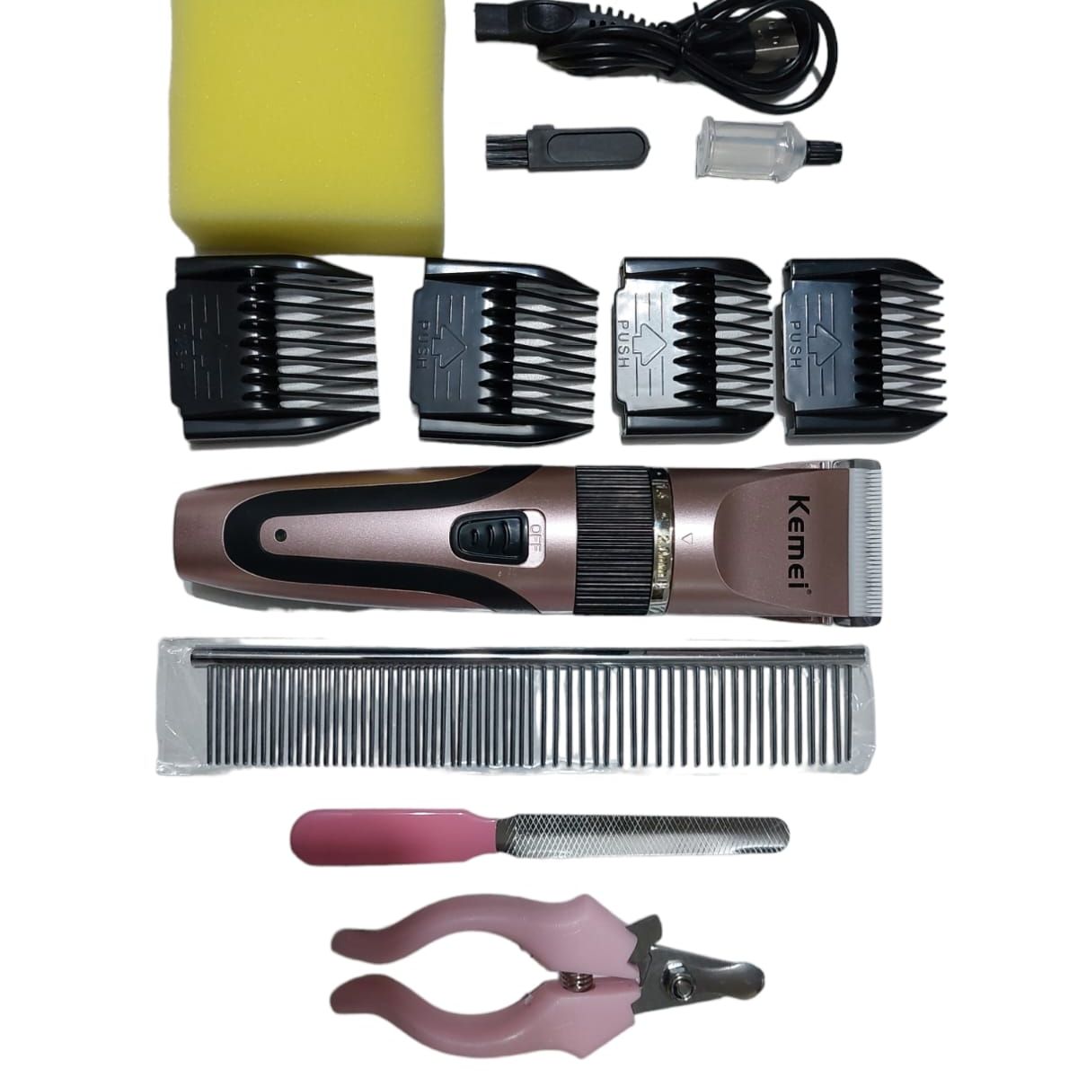 GENERICO - Máquina Afeitadora Cortadora De Pelo Para Mascota Kemei 1056