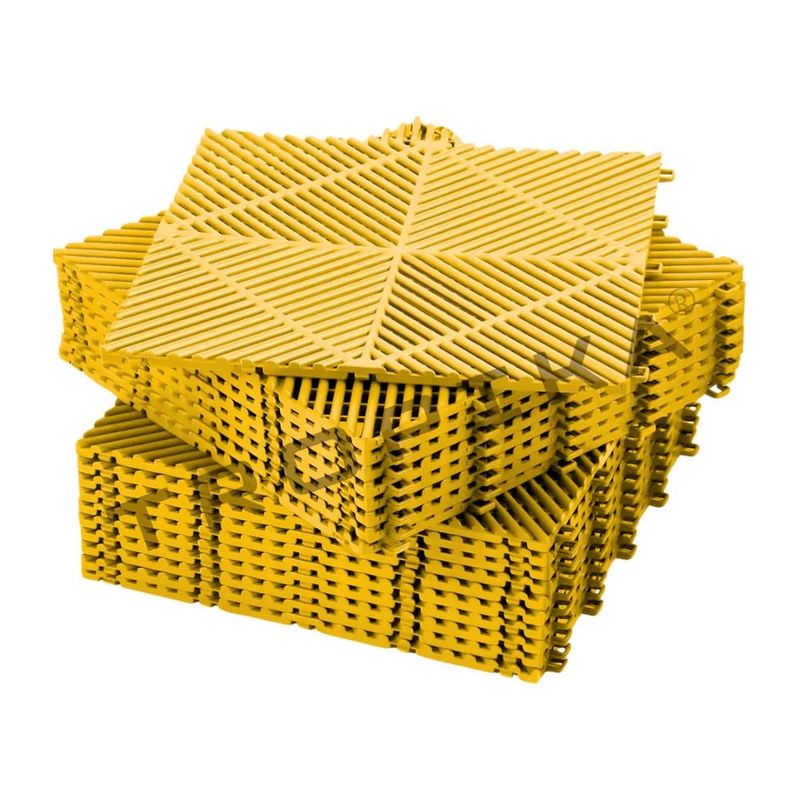 GENERICO - Piso de Garage Encastrable Modular Spectra Packx40 Amarillo