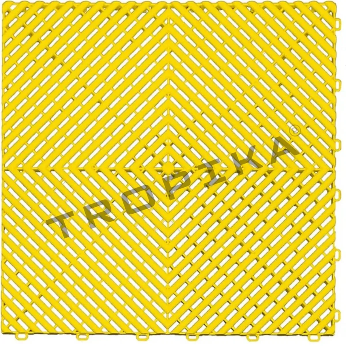 GENERICO - Piso de Garage Encastrable Modular Spectra Packx40 Amarillo