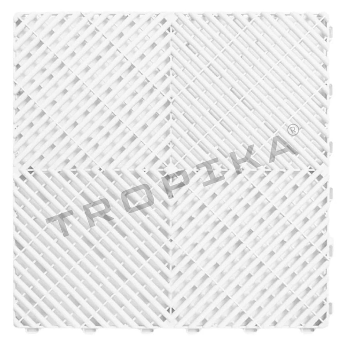 GENERICO - Piso de Garage Encastrable Modular Spectra Packx40 Blanco